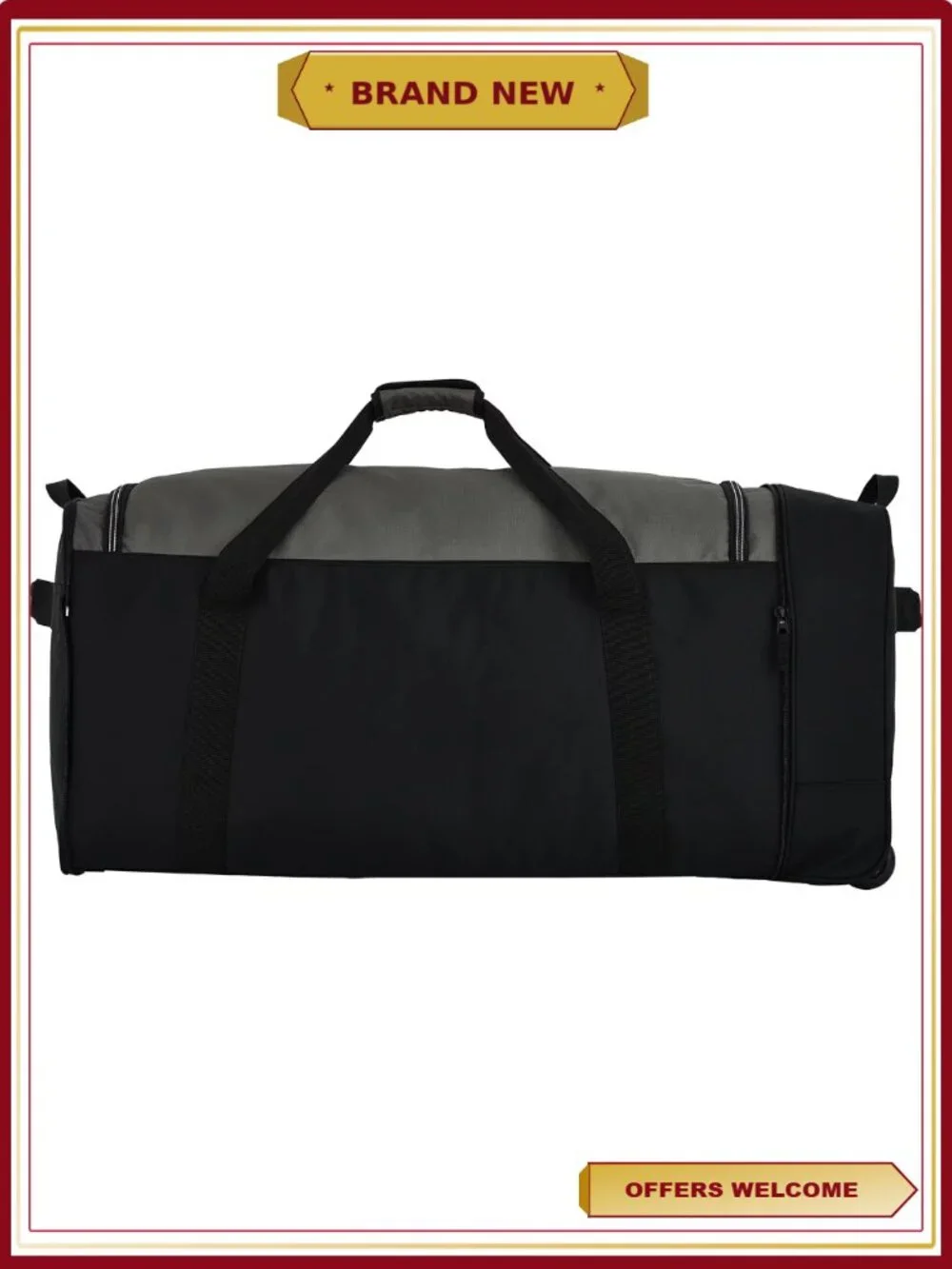 36in Jumbo Rolling Locker Duffel Bag with Wheels